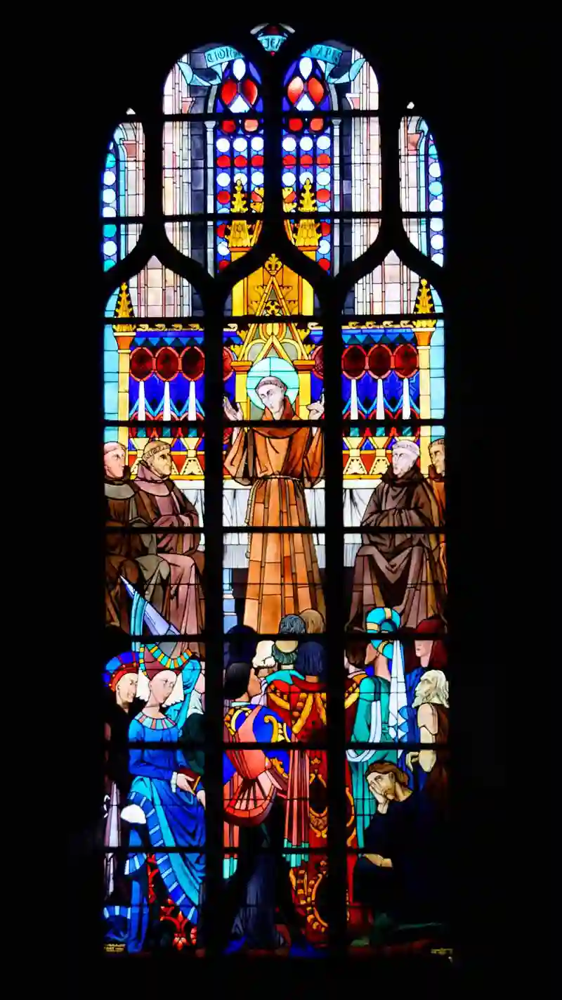 1-Vitrail-de-la-predication-franciscain