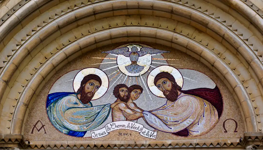 Mosaïque de la Cathédrale de Laval Mosaïque de la Cathédrale de Laval